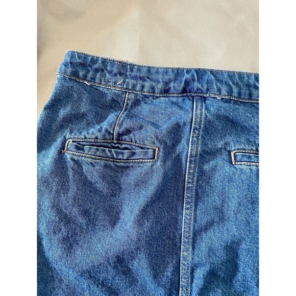 Free People Don't Get Me Wrong Denim Mini Skirt Blue Used OB906858 Size 29 - Picture 3 of 6
